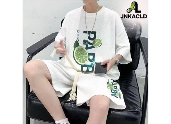 Ensemble T-shirt et Short Blanc