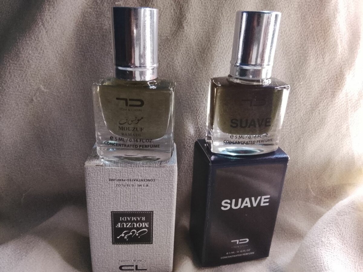 2 parfums concentrer luxe
