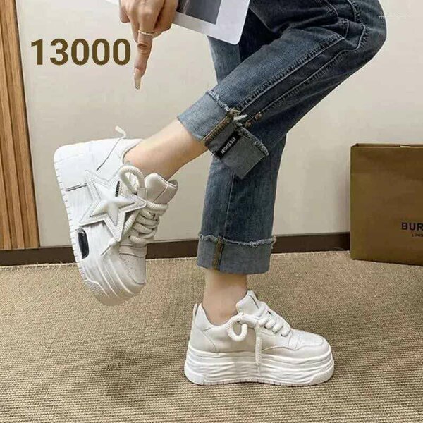 Baskets plateforme étoile