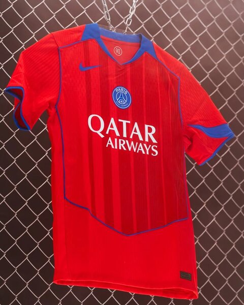 Maillot PSG Rouge Officiel