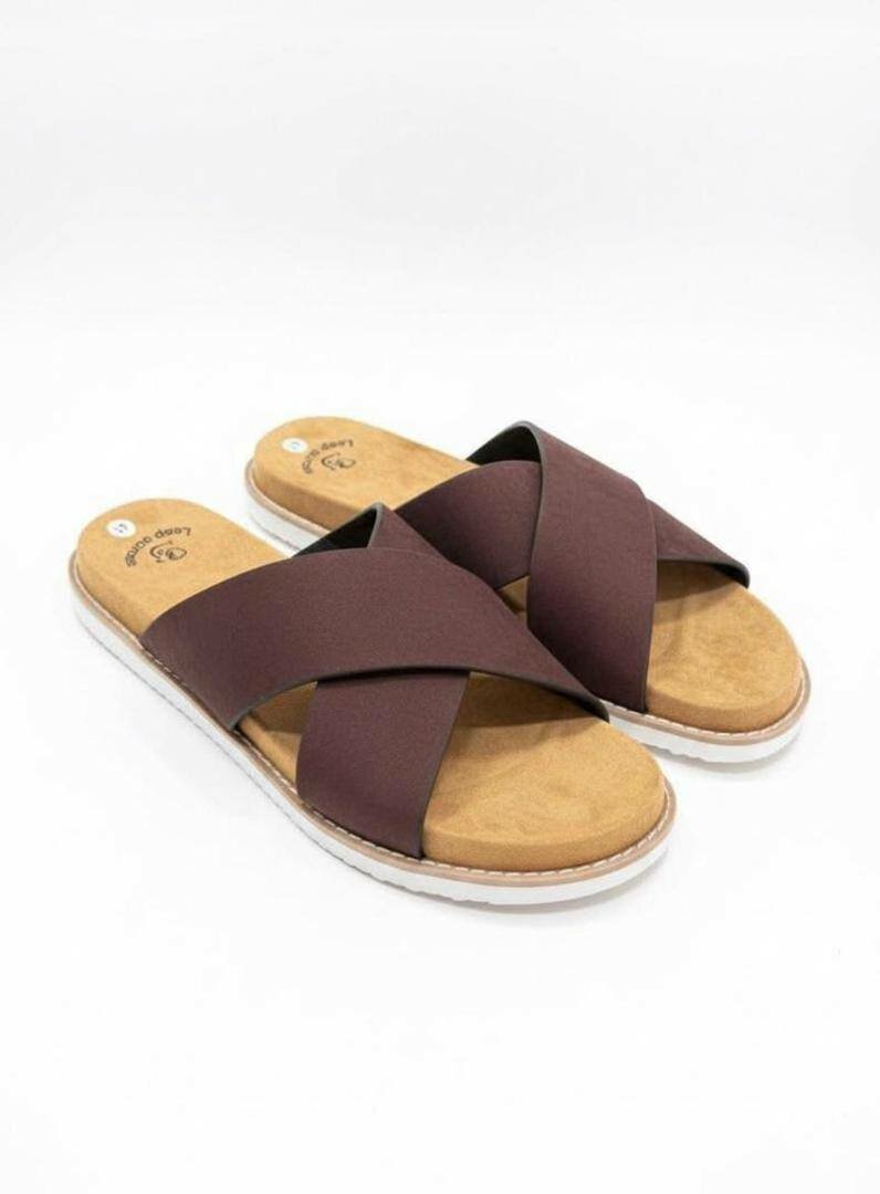 Sandales croisées confortables