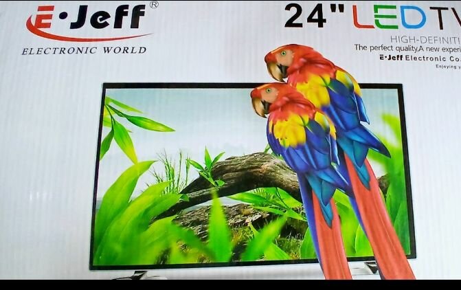Téléviseur LED 24" E-Jeff