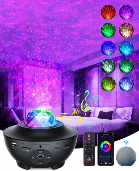 Projecteur astral LED Bluetooth