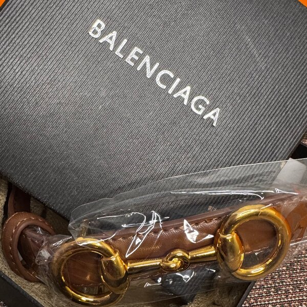 Ceinture en cuir Balenciaga