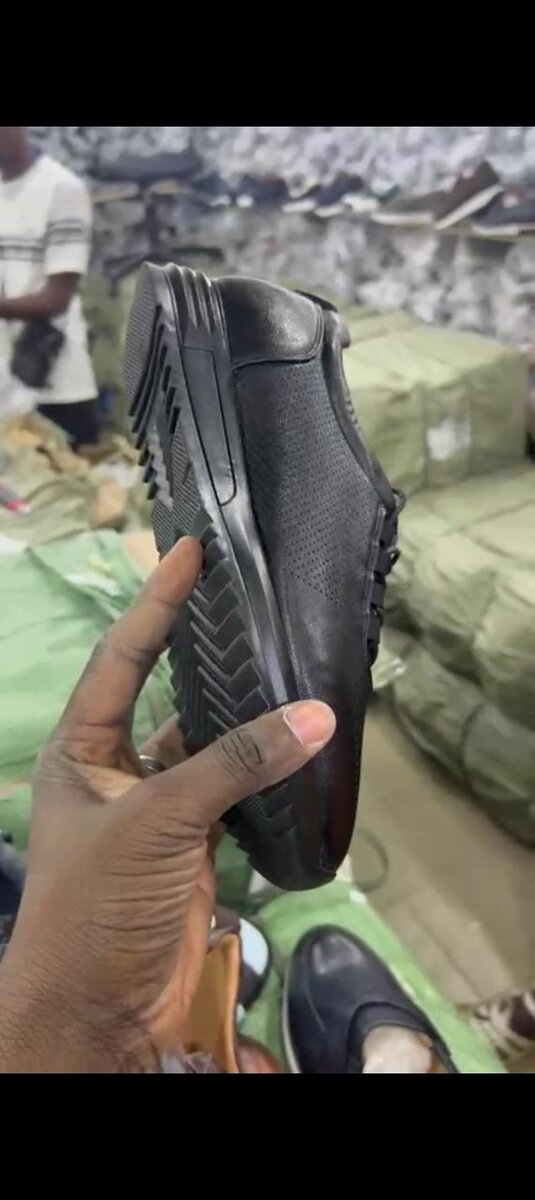 Baskets en cuir élégantes