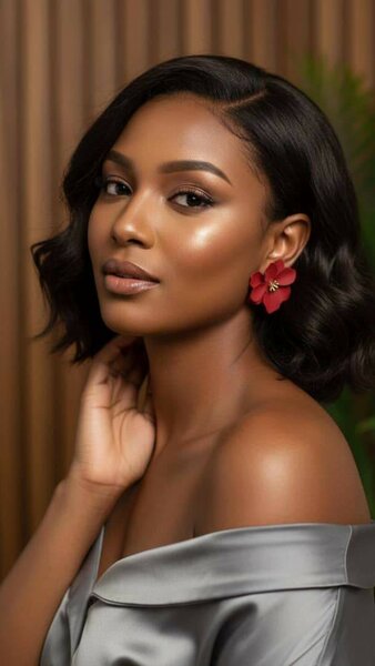 Boucles d’Oreilles en Fleur