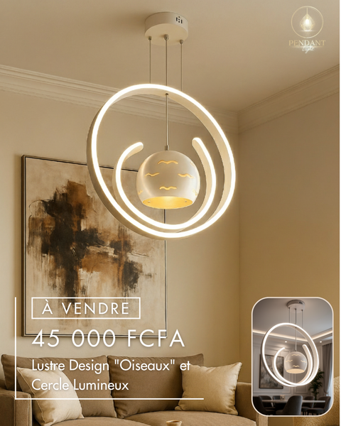 Lustre Design "Oiseaux"