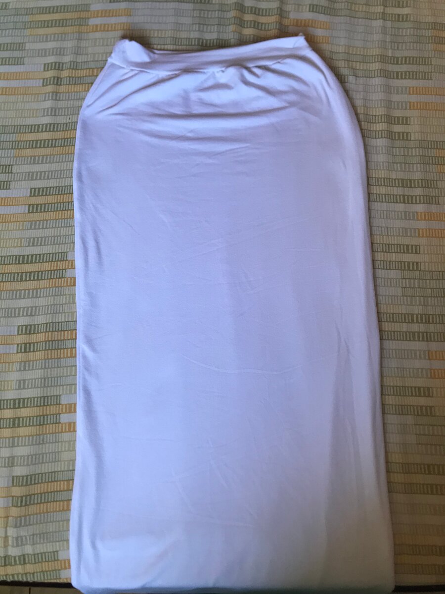 Jupe longue blanche élégante