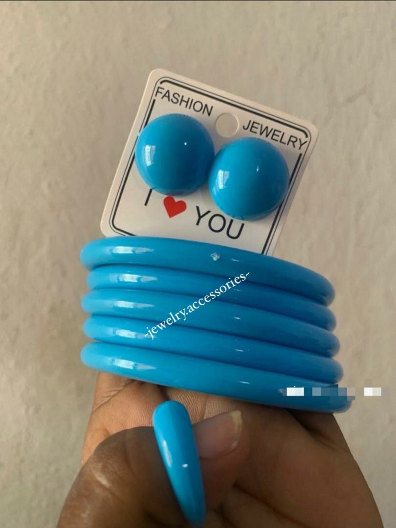 Bracelet et Boucles d'Oreilles