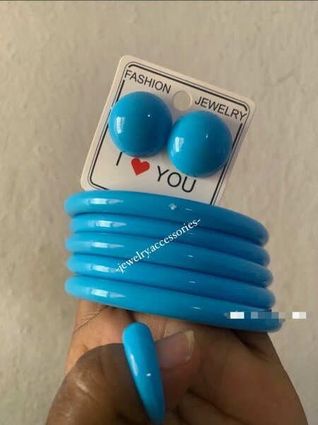 Bracelet et Boucles d'Oreilles