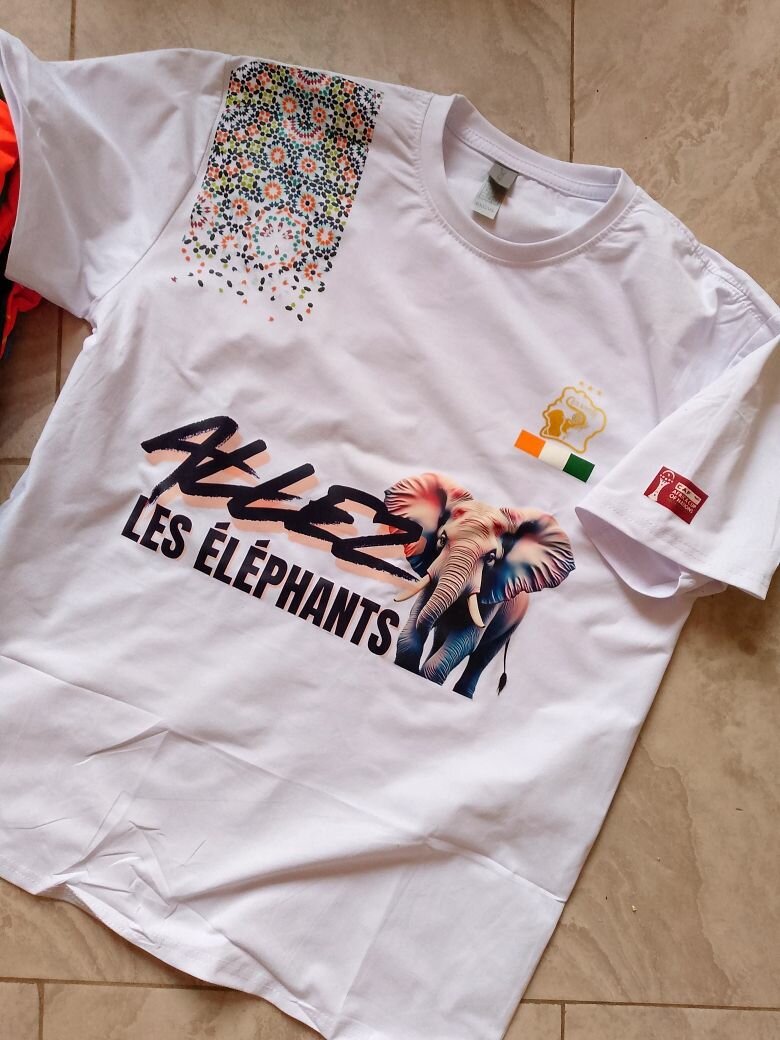 T-shirt Côte d'Ivoire Supporter
