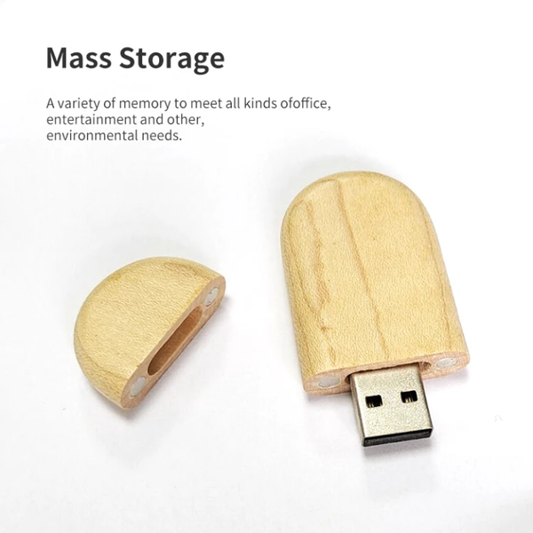 Clé USB en bois écologique