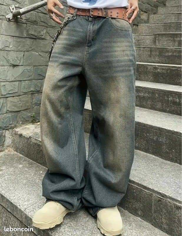 Jean ample décontracté