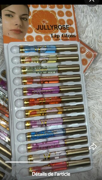 Ensemble de gloss à lèvres Jullyrose