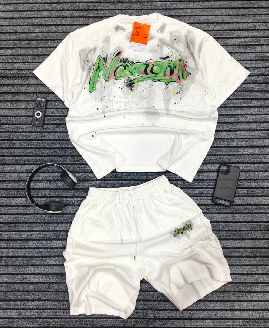 Ensemble T-shirt et Short Graffiti