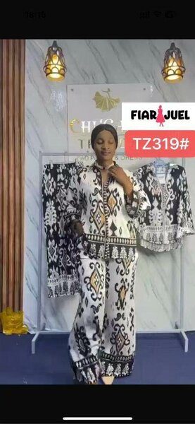 Pyjama Femme Imprimé Élégant