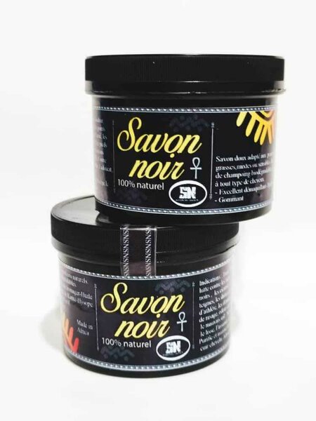 Savon Noir Naturel Exfoliant