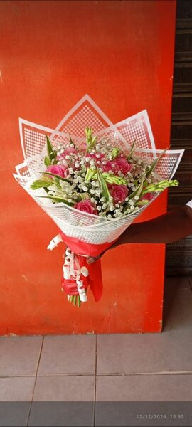 Bouquet de roses élégant