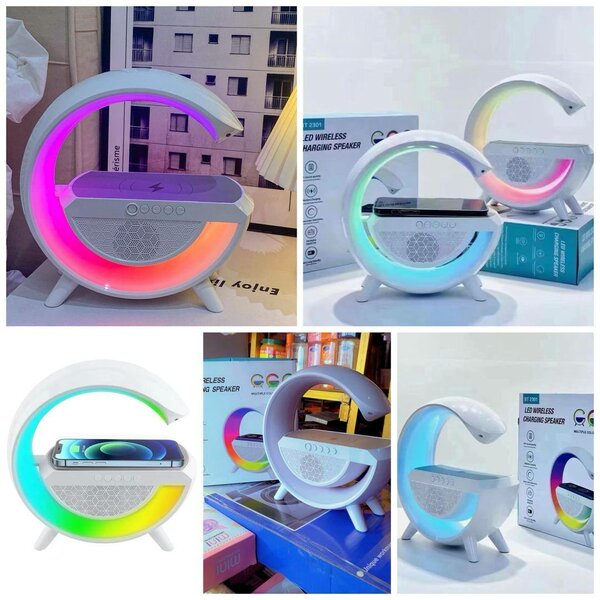 Haut-parleur LED sans fil à charge