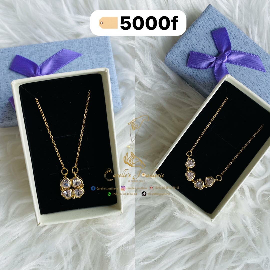 Collier Élégant plaqué Or