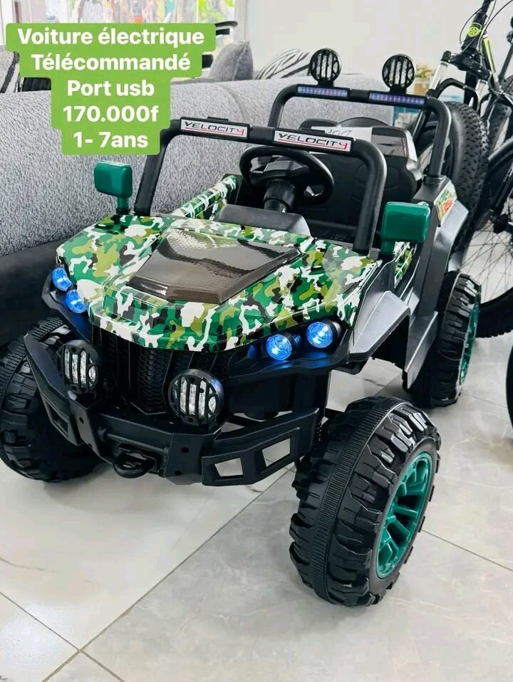 Voiture Électrique Télécommandée Enfant
