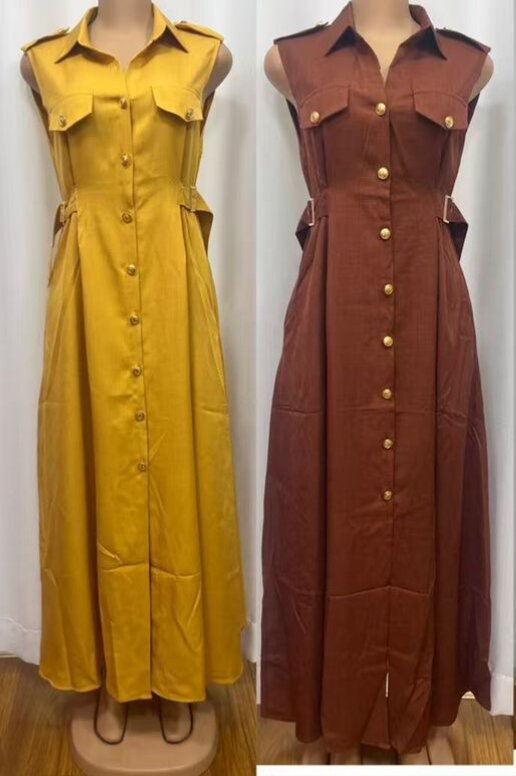 Robes chemises longues élégantes