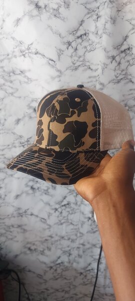 Casquette camouflage style