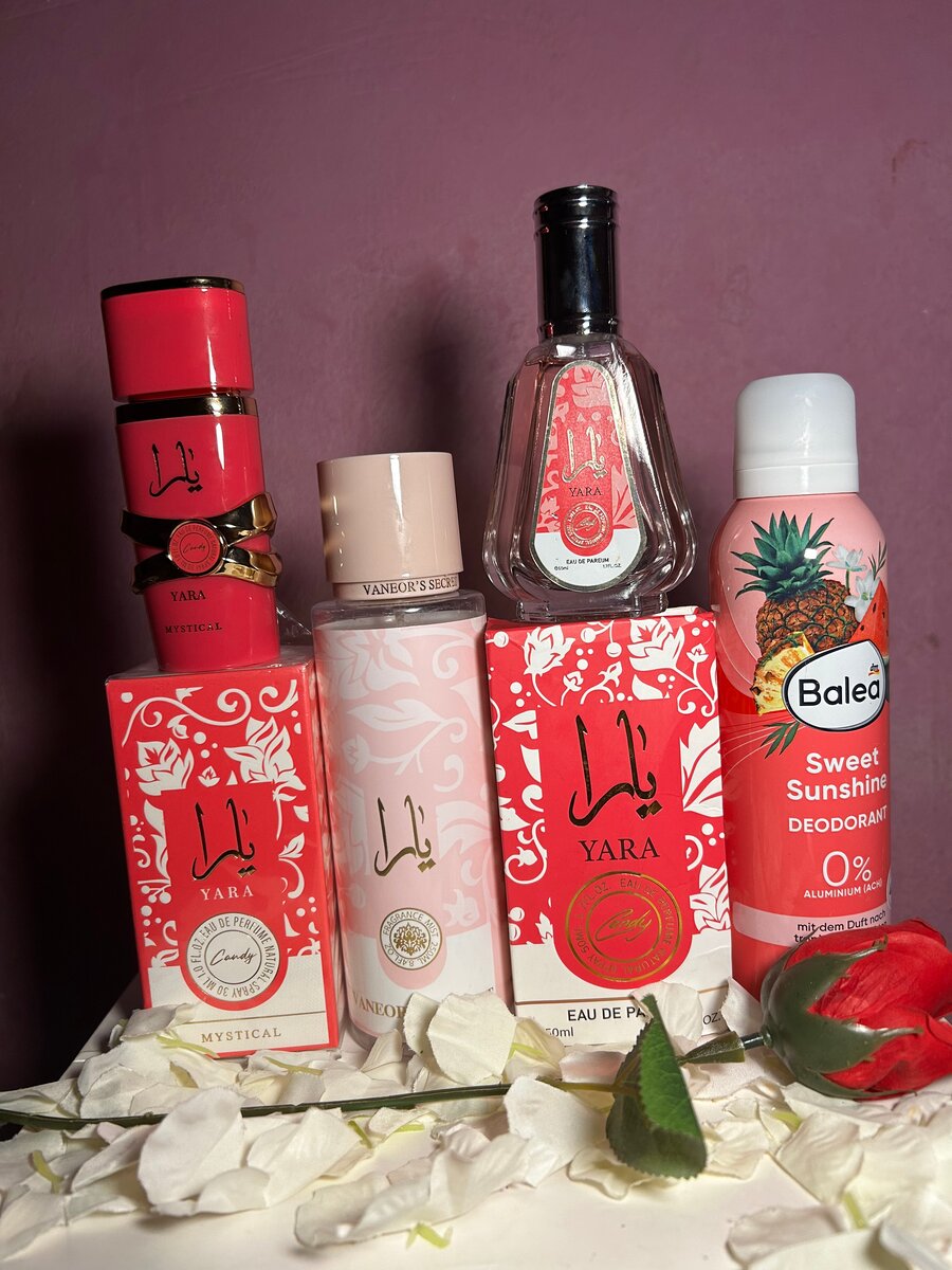 Coffret Parfum et Déodorant Rose