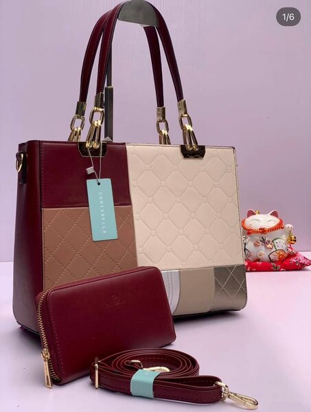 Sac à main en cuir synthétique