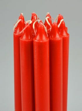 Bougies rouges