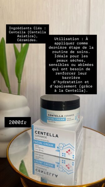 Crème Visage Centella