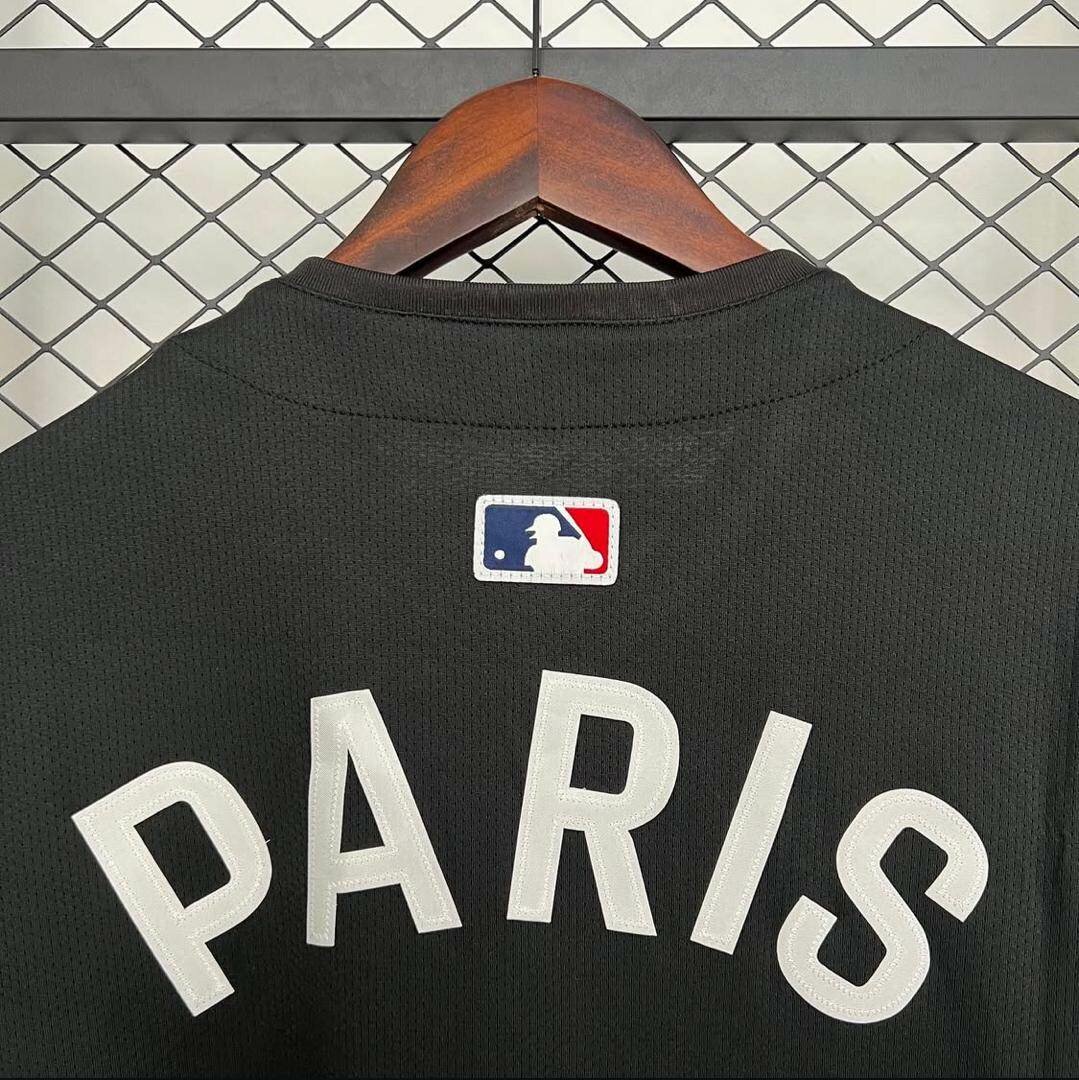 Maillot de baseball noir Paris