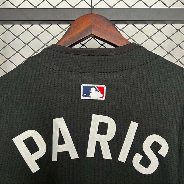 Maillot de baseball noir Paris
