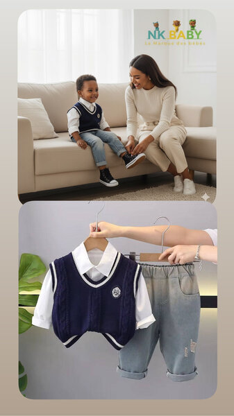 Ensemble Garçon Chic 3 pièces