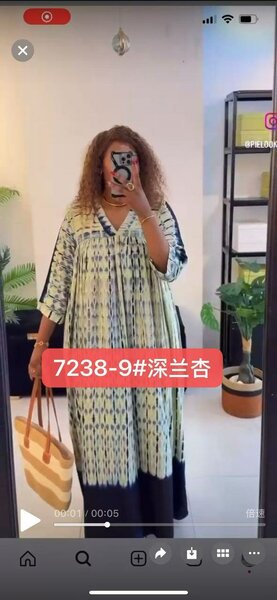 Robe longue imprimée élégante pour femme