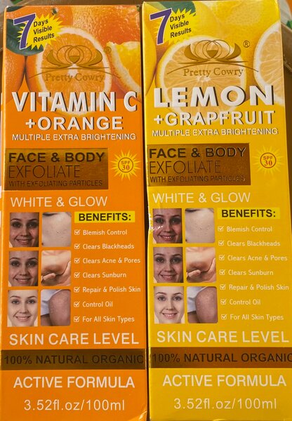 Pretty Cowry Vitamin C Exfoliant Corps & Visage