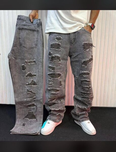 Jean déchiré style urbain