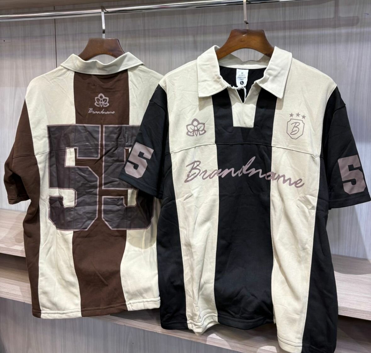 Maillots vintage numérotés