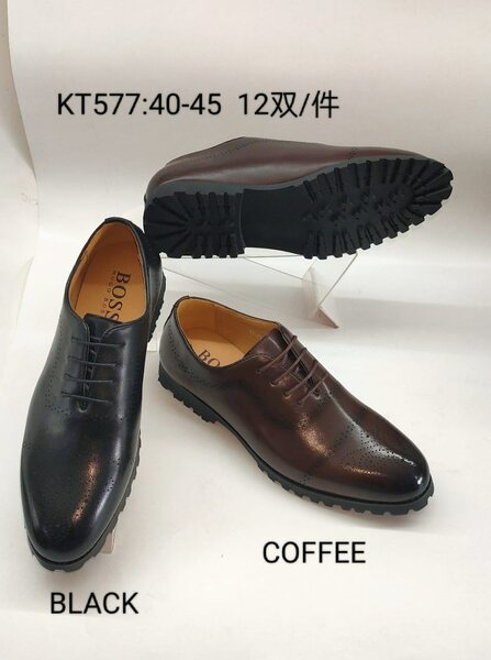 Chaussures Derby en cuir