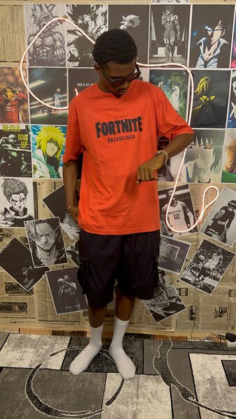 T-shirt Fortnite Balenciaga