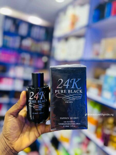24K Pure Black Pour Homme