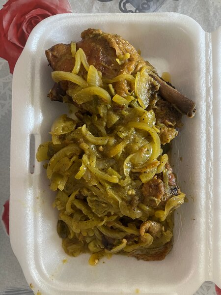 Yassa au poulet+accompagnement