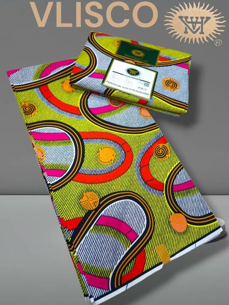 Tissu Wax Vlisco Authentique