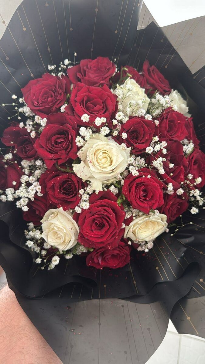 Bouquet de roses élégantes