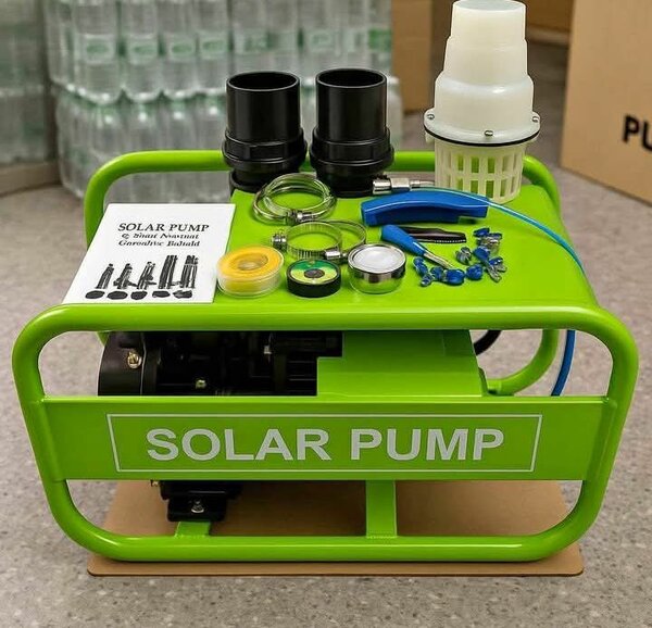 Pompe à énergie solaire efficace