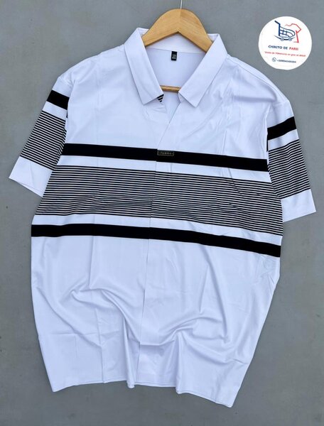 Chemise homme à manches courtes