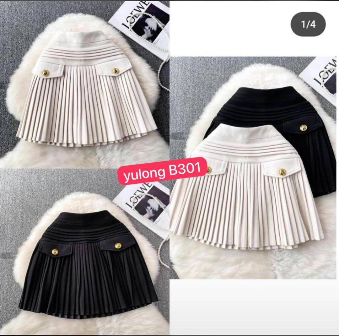 Jupe plissée élégante