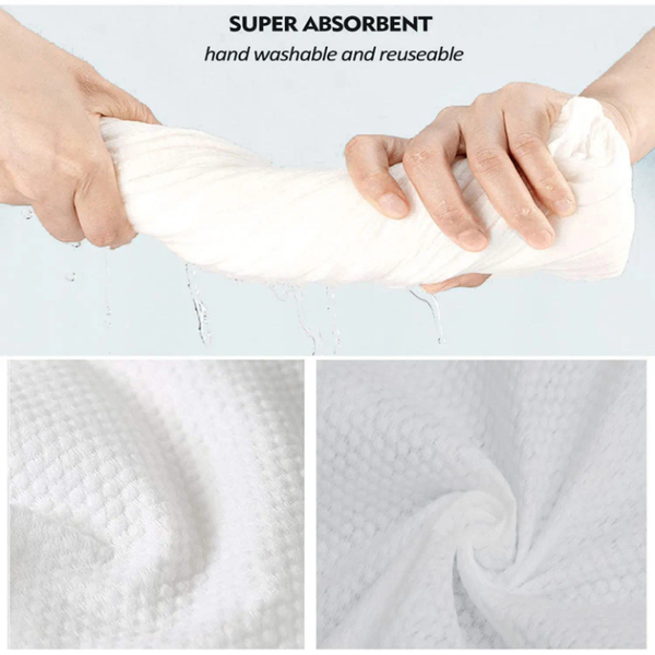 4 Serviette de Bain Absorbante