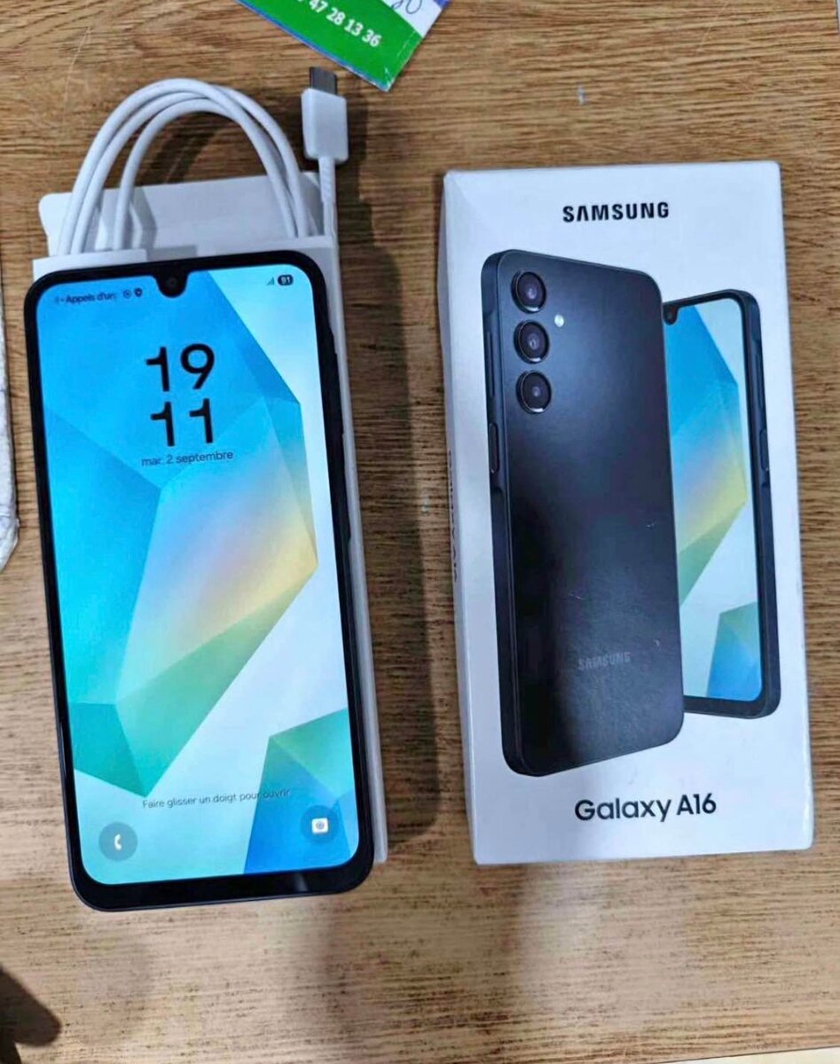 Samsung Galaxy A16 Noir