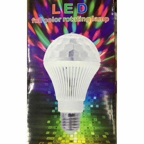 Ampoule rotative lumineuse